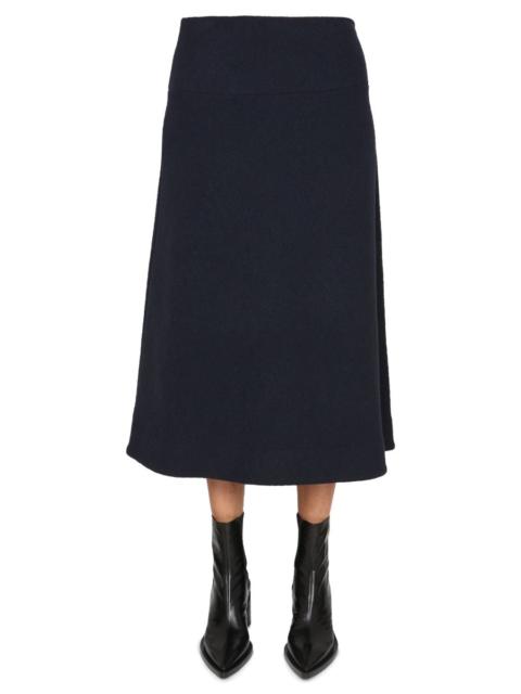 Jil Sander JIL SANDER Zip-fastening Midi Skirt