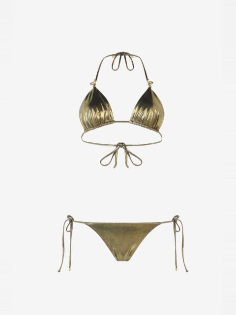 Roberto Cavalli Golden Bikini Brief