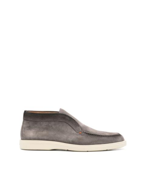 Santoni suede desert boots