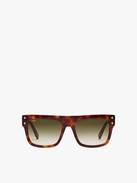 MCM MCM733S Bicolor Rectangular Sunglasses