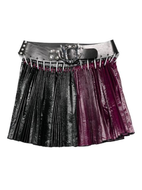 Chopova Lowena pleated carabiner skirt