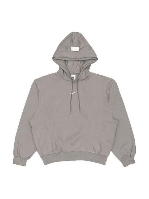 Nike Men's Nike x Fear of God Crossover Fleece Stay Warm Gray Pullover AR0634-003
