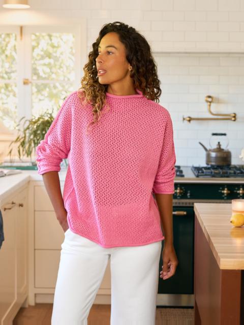 Frank & Eileen Rolled Funnel Neck Sweater