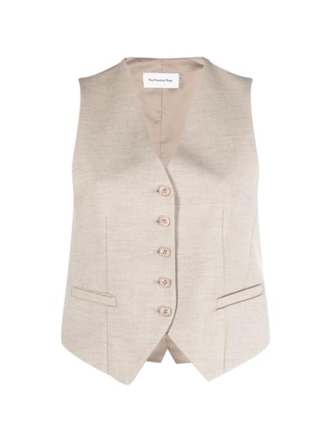 The Frankie Shop Gelso tailored waistcoat