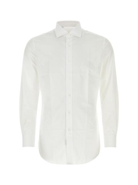 Brioni White cotton shirt