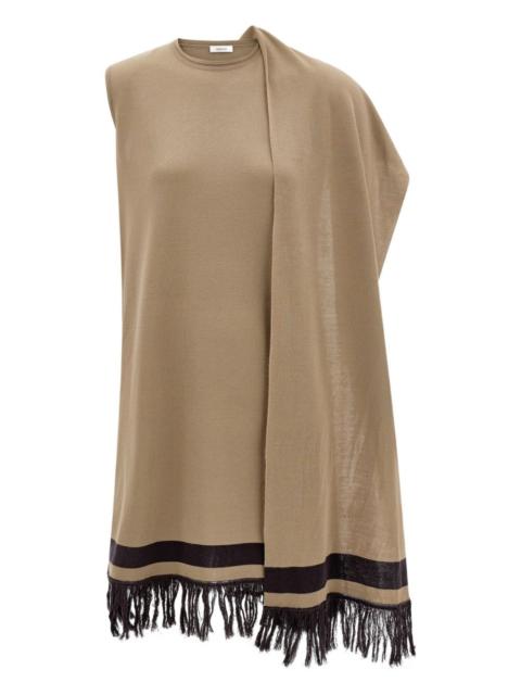 FERRAGAMO scarf fringed top