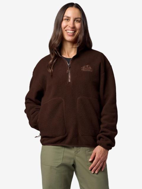 Marmot Women's Wanderer High-Pile Fleece Quarter-Zip