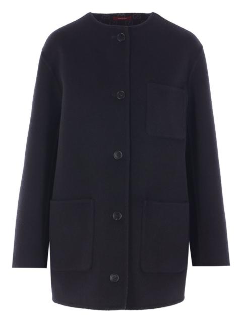 GUCCI single-breasted wool coat