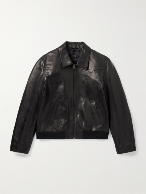 NILI LOTAN Hammond Leather Jacket