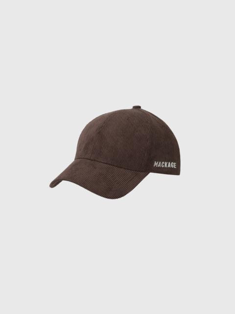 MACKAGE ANDERSON-CDY Corduroy hat