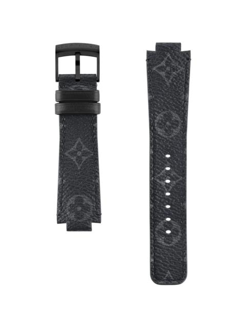 Louis Vuitton Tambour Monogram Eclipse Canvas Strap