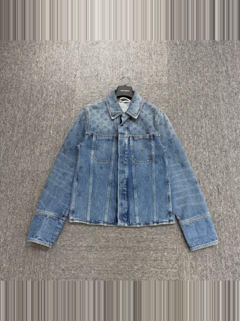 Louis Vuitton Louis Vuitton monogram denim jacket