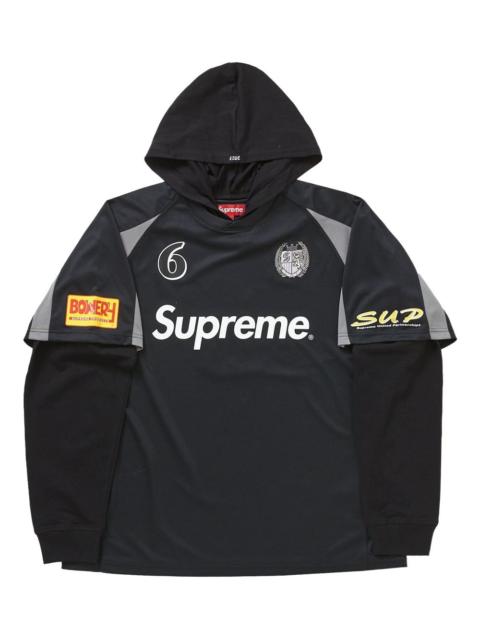 soccer hooded jersey