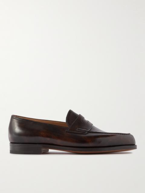 John Lobb Lopez Leather Penny Loafers