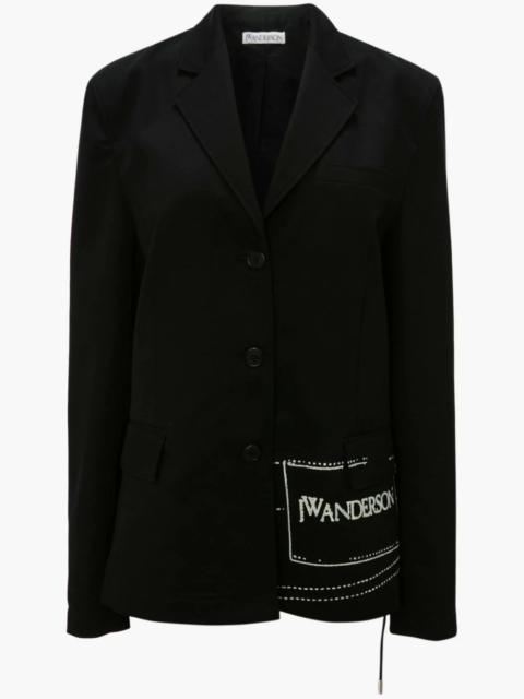 JW Anderson LOGO PRINT SB JACKET