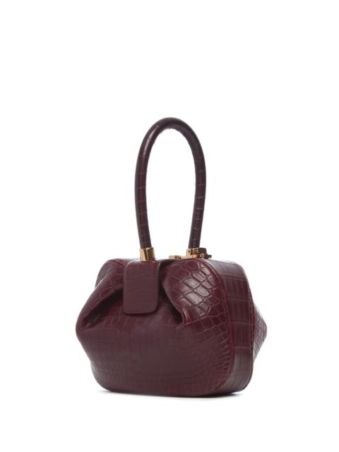 GABRIELA HEARST Nina Bag in Bordeaux Crocodile Leather