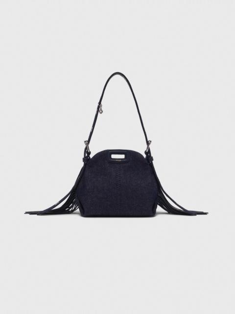 maje Miss M micro denim bag