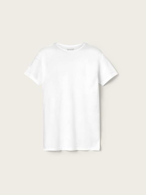 ALLSAINTS FIGURE CREW NECK RAW EDGE T-SHIRT