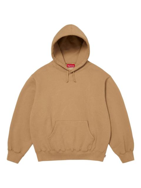 Supreme satin-appliqué hoodie