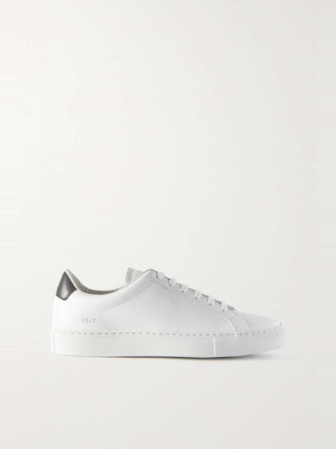 Retro Low leather sneakers