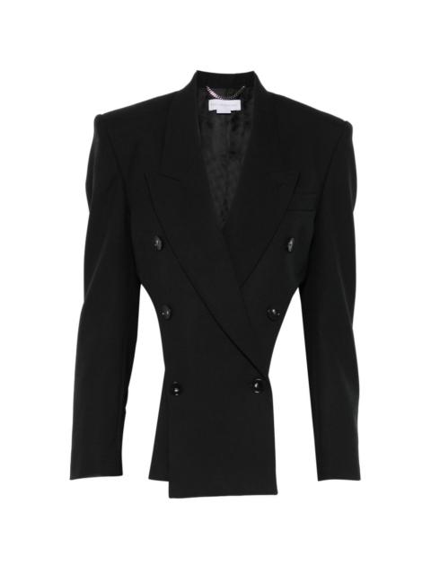 Stella McCartney double-breasted cut-out blazer