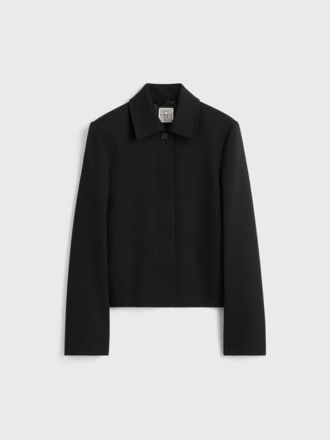 TOTEME Boxy twill jacket black