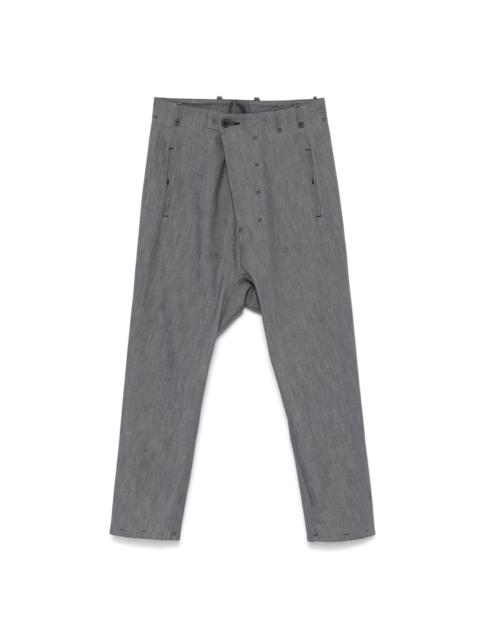 Boris Bidjan Saberi asymmetric trousers