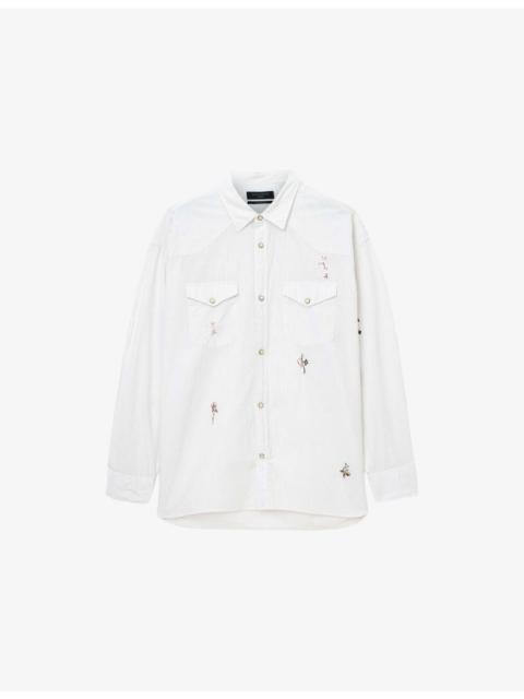 ALLSAINTS Portman Chest-Pocket Cotton Shirt