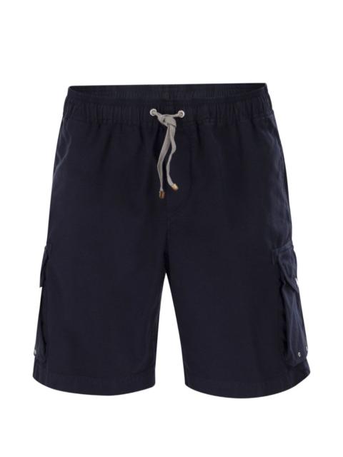 Brunello Cucinelli drawstring cargo shorts