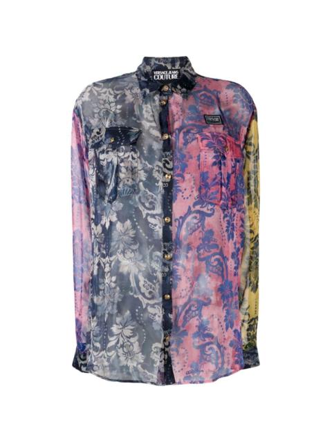 Tapestry Couture panelled shirt