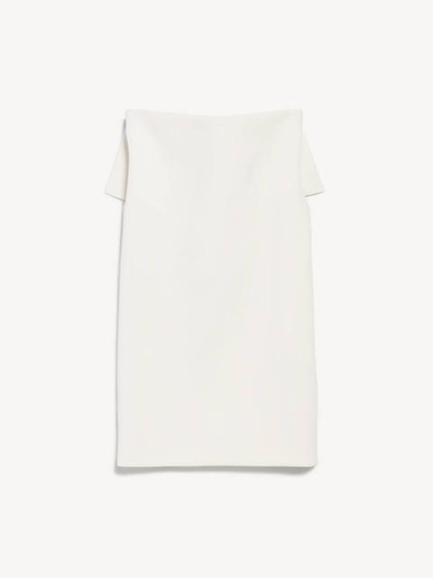 BALENCIAGA Women's Vareuse Dress in Ivory