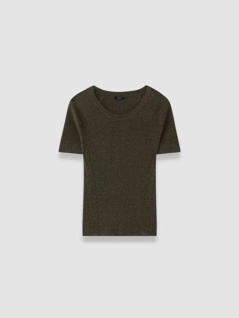 JOSEPH Belarb Linen Blend Knit T-Shirt