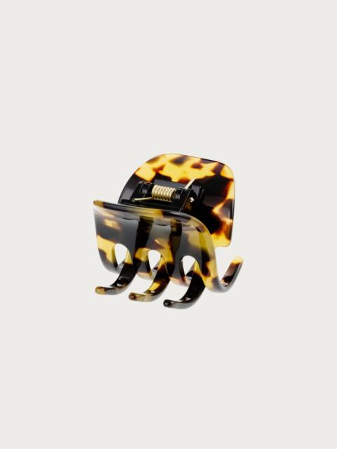 J.CREW Classic hair clip in Italian tortoise