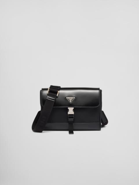 Prada Re-Nylon and leather shoulder bag
