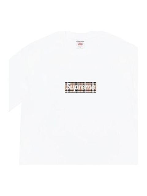 Supreme Supreme SS22 Week 3 x Burberry Box Logo Tee SUP-SS22-127