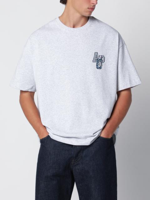 A.P.C. Bruno grey chiné cotton T-shirt