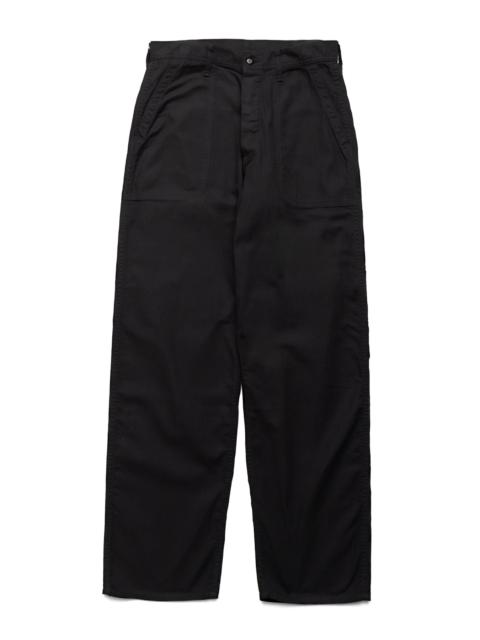 FULLCOUNT USN Herringbone Seamen's Trousers - Black