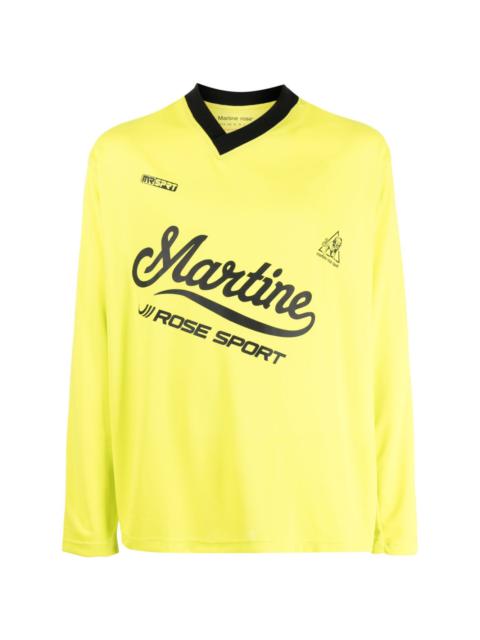 Martine Rose twisted football T-shirt