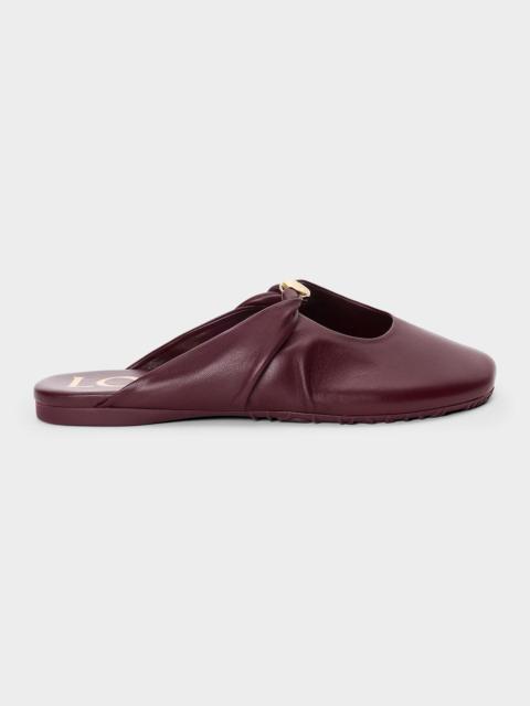 Loewe Pebble Soft Leather Mules