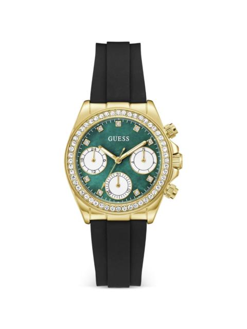 GUESS USA round-case 36mm watch