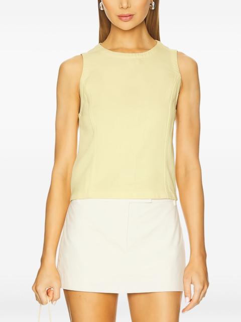 rag & bone sleeveless round-neck top