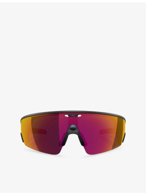 OAKLEY OW8001 Rectangle Meta AI Acetate Sunglasses