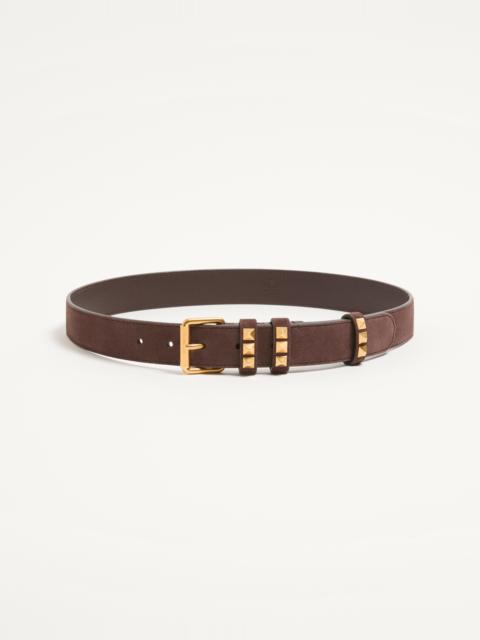 Valentino FLANEUSE BELT IN SUEDE 30 MM