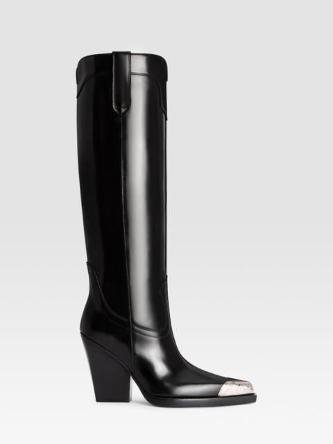 PARIS TEXAS EL DORADO EMBELLISHED TOE BOOT 100