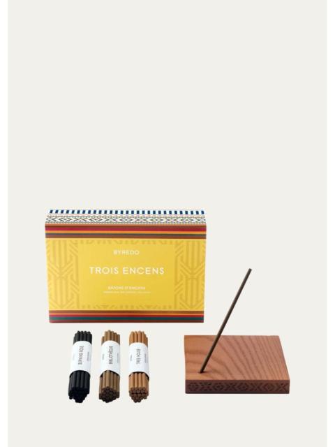 BYREDO Les Trois Encens - A Home Incense, Set of 3