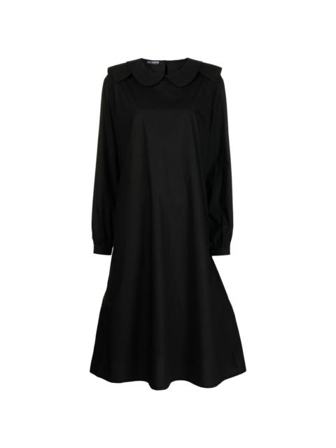 Raf Simons rounded-collar midi dress