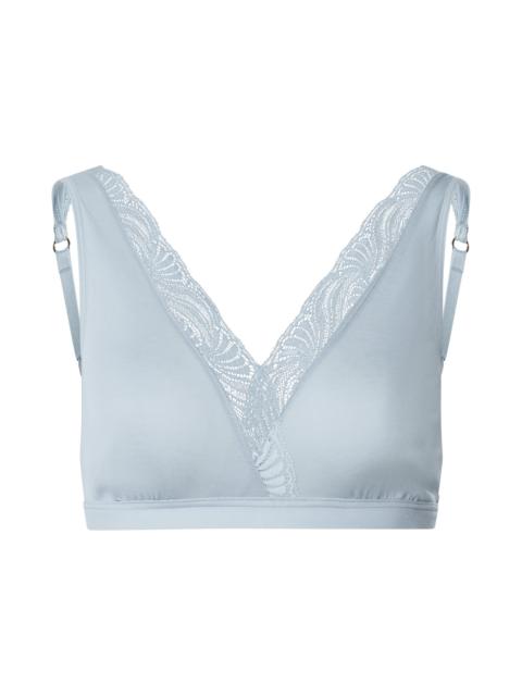 HANRO Cotton Delight Lace Trim Cotton Soft Cup Bra