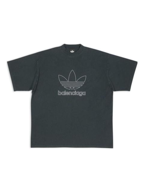 BALENCIAGA Balenciaga x adidas T-Shirt Oversized 'Green' 723976TNVN83775