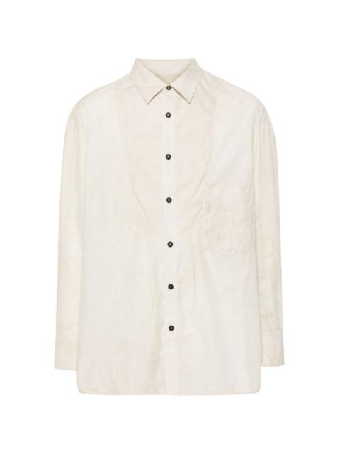 Ziggy Chen patch-pocket shirt