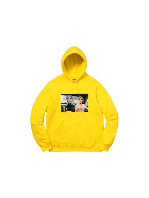 Supreme Supreme Nan Goldin Misty and Jimmy Paulette Hooded Sweatshirt Yellow